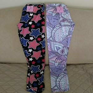 NWT 2 pair My Lala Leggings bundle!!🎉💕
